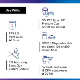 Accuspray™ Atomizing Head Refill Pack, Blue, specs