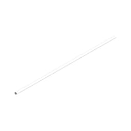 1-5/16" Diameter 72" Length Closet-Pro Heavy-Duty Pole, White