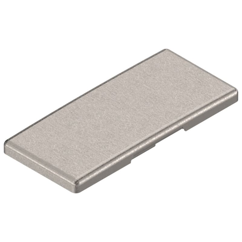 Clip Top 155° Opening Hinge Arm Plain Cover Cap for Zero Protrusion, Nickel-Plated