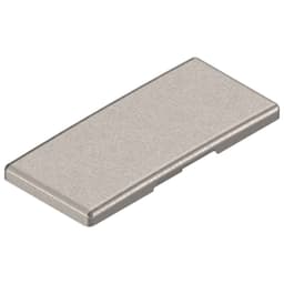 Clip Top 155° Opening Hinge Arm Plain Cover Cap for Zero Protrusion, Nickel-Plated