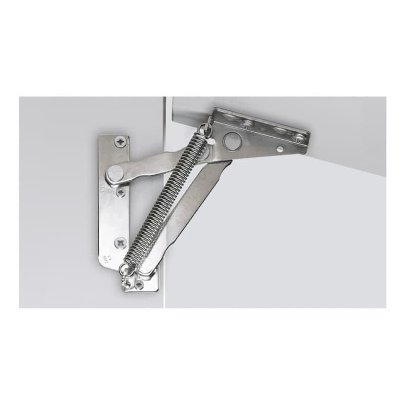 75° Up-Opening Right Hand Lift Fitting, Nickel-Plated