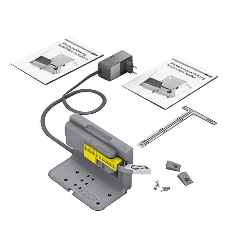 SERVO-DRIVE WASTE/RECYCLE SET GRAY, 02252341