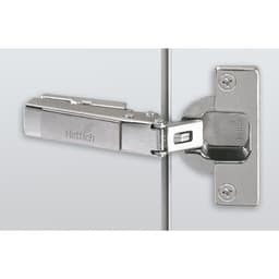 125° Opening Intermat Hinge Self-Closing, Overlay, Pressing-In Nickel-Plated (200/Box)