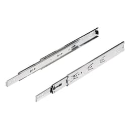 5632 Drawer Slide with 90lb Capacity, Full Extension, Side-Mount, Self-Closing, Galvanized steel, 26"