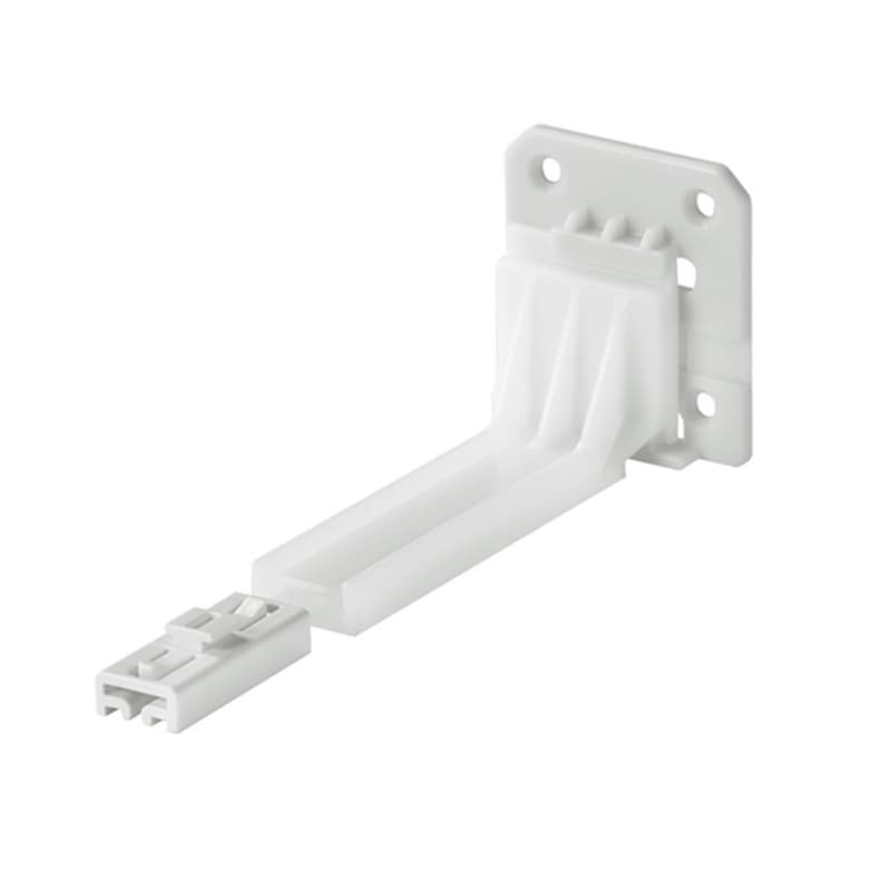 Hettich Quadro IW21 Plastic Rear Bracket, White (100/Box)