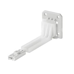 Hettich Quadro IW21 Plastic Rear Bracket, White (100/Box)