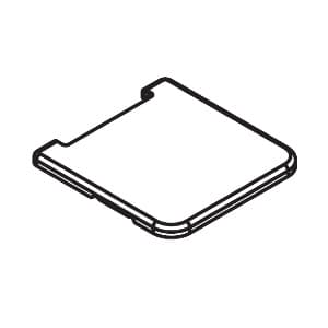 Steel Cover Cap for Tiomos Flap Hinge, Night