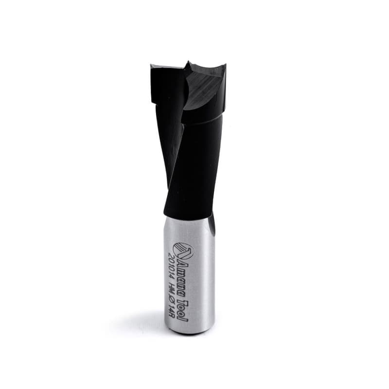 14mm x 57mm Brad Point Boring Bit, Right Hand, 10mm Shank
