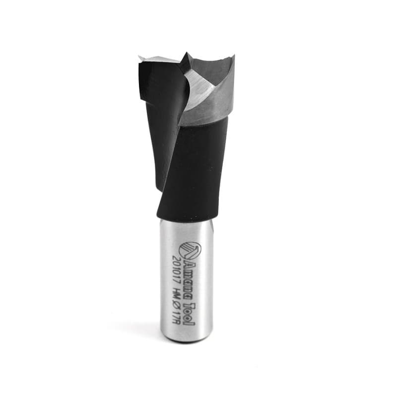 17mm x 57mm Brad Point Boring Bit, Right Hand, 10mm Shank