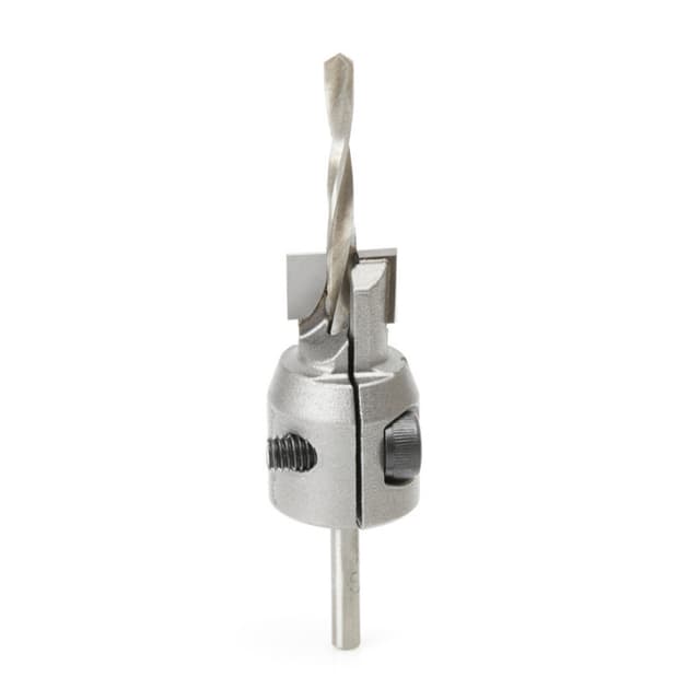 29/64" - 5/8" x 1-3/32" Carbide Tipped Adjustable Countersink Bit, 1/8" - 9/32" Shank