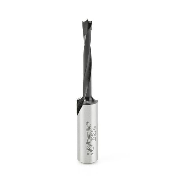 4.5mm x 70mm Brad Point Boring Bit, Right Hand, 10mm Shank