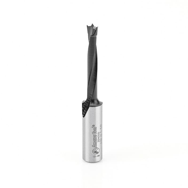 5.5mm x 70mm Brad Point Boring Bit, Right Hand, 10mm Shank