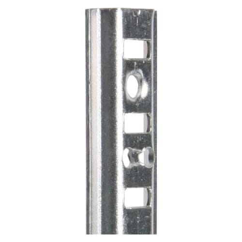 96" KV233 Heavy-Duty Steel Pilaster Standard, Bright Zinc Finish 50/Box