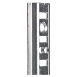 96" KV233 Heavy-Duty Steel Pilaster Standard, Bright Zinc Finish 50/Box
