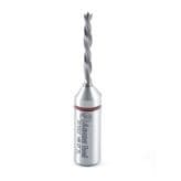 3mm x 57mm Cutting Edge Brad Point Boring Bit, Left Hand, 10mm Shank