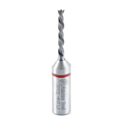 3.2mm x 57mm Brad Point Boring Bit, Left Hand, 10mm Shank