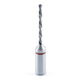 3mm x 70mm Cutting Edge Brad Point Boring Bit, Left Hand, 10mm Shank