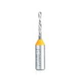 3mm x 57.5mm Brad Point Dowel Drill Boring Bit, Left Hand, 10mm Shank