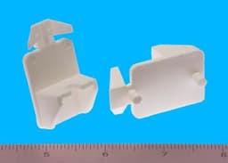 HHD LOCKING SHELF SUPPORT WHT 1000/BX, 3227WH-62