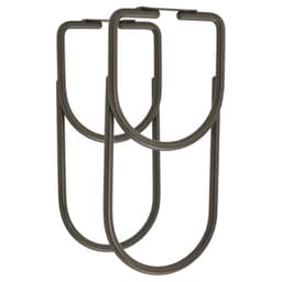 4-1/4" Double Bottle Rack, Oil Rubbed Bronze