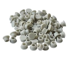 Clamex 6mm 90° Cover Cap, Light Gray (100/Box)