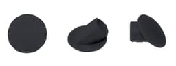 Clamex 6mm 45° Cover Cap, Black (100/Box)
