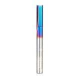 1/4" Dia x 3/4" Spektra Extreme Tool Life Coated Double 'V' Flute Plastic Cutting Straight Router Bit, 1/4" Shank