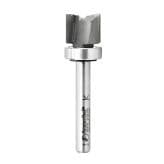 0.615" x 2-1/4" Straight Plunge Router Bit, 2-Flute, 1/4" Shank