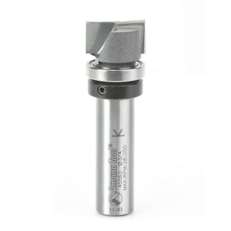 3/4" x 2-1/2" Bottom Cleaning Router Bit, 2-Flute, 1/2" Shank