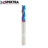 1/4" x 2-1/2" Spektra Up-Cut Spiral Plunge Bit, 3-Flute, 1/4" Shank