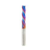 1/4" x 2-1/2" Down-Cut Spektra Extreme Tool Life Coated Spiral Plunge Bit, 3-Flute, 1/4" Shank