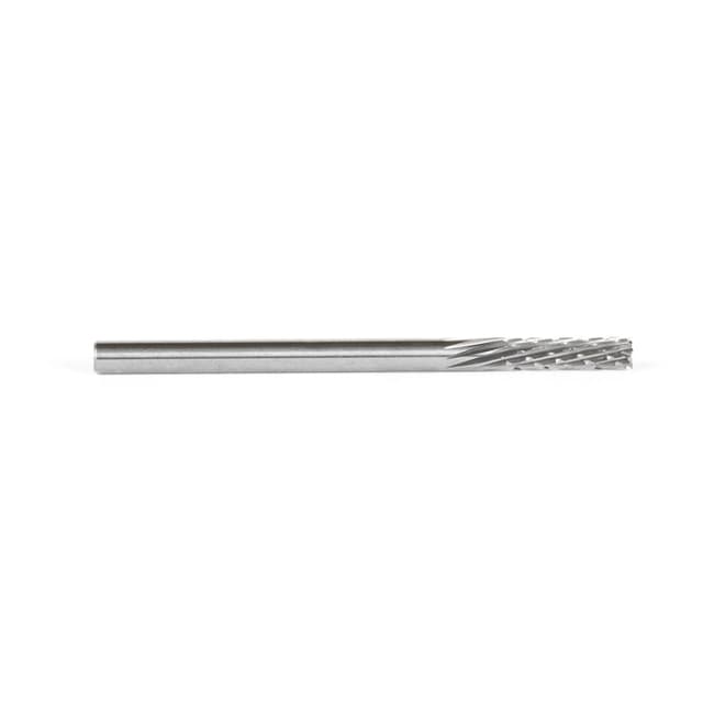1/8" x 2" CNC Down-Cut Carbon Graphite/Fiber Panel Cutting Spiral Router Bit, 1-Flute, 1/8" Shank