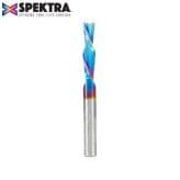1/4" x 2-1/2" Spektra Down-Cut Spiral Plunge Bit, 2-Flute, 1/4" Shank