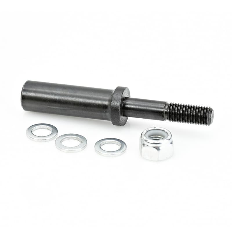 5/16" - 24 NF x 3-1/8" Router Arbor with Hex Nut/Washer, 1/2" Shank