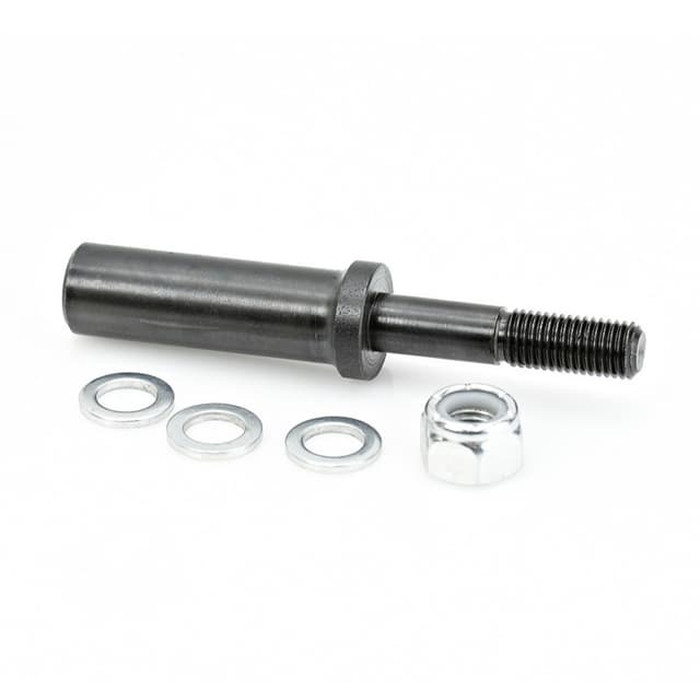 5/16" - 24 NF x 3-1/8" Router Arbor with Hex Nut/Washer, 1/2" Shank