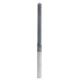 1/4" x 4" High Performance AlTiN Coated Drill End Router Bit, 1/4" Shank