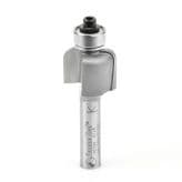 5/8" x 1/8" Radius Cove Router Bit, 2-Flute, 1/4" Shank
