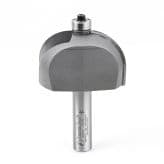 2-1/4" x 7/8" Radius Cove Router Bit, 2-Flute, 1/2" Shank