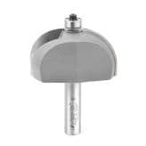 2-1/2" x 1" Radius Cove Router Bit, 2-Flute, 1/2" Shank