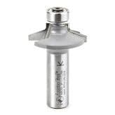 1-1/4" x 1-7/8" x 5/64" Radius Front Face Edge Cabinet Door Edge Detail Bit, 2-Flute, 1/2" Shank