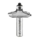 1-3/4" x 2-1/2" x 7/64" Radius Front Face Edge Cabinet Door Edge Detail Bit, 2-Flute, 1/2" Shank