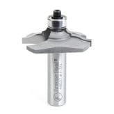 1-3/4" x 2-1/4" x 1/8" Radius Front Face Edge Cabinet Door Edge Detail Bit, 2-Flute, 1/2" Shank