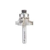 1-1/8" x 1/4" Radius Corner Rounding/Beading Router Bit, 4-Flute, 1/4" Shank