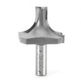 2" x 3/4" Radius Plunging Round Over Bit, 2-Flute, 1/2" Shank