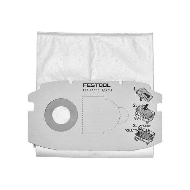 Festool, Filter Bag, Cloth, CT MINI Series