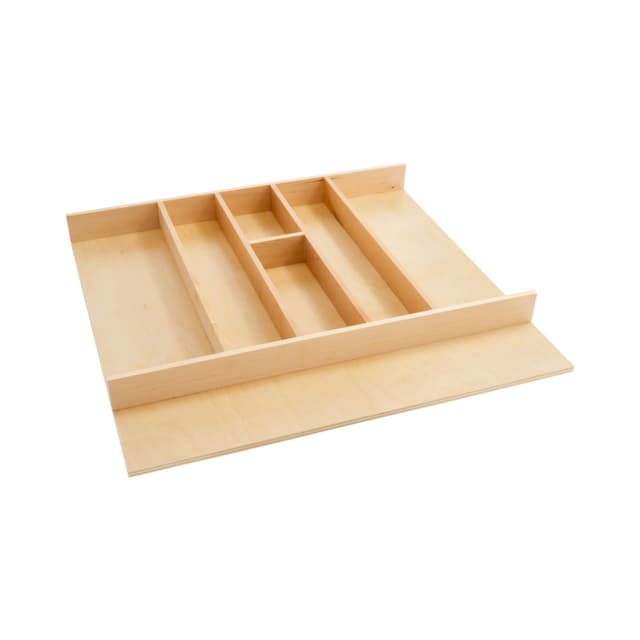 24" Trimmable Utility Tray Insert, Wood