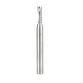 3/16" x 2-1/2" Up-Cut 'O' Plastic Cutting CNC Spiral Router Bit, 1-Flute, 1/4" Shank