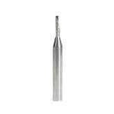 3mm x 50mm Down-Cut 'O' Plastic Cutting CNC Spiral Router Bit, 1-Flute, 6mm Shank