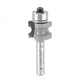 11/16" Dia x 1/2" Carbide Tipped Bull Nose Bit, 3/32" Radius, 1/4" Shank