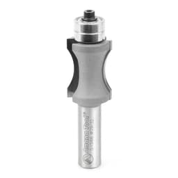 29/32" Dia x 1-1/4" Carbide Tipped Convex Edging 23/32" Radius, 1/2" Shank